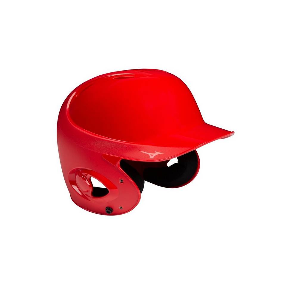 Casco Mizuno MVP Series Solid Batting Uomo - Rosse - 81960-QZJD